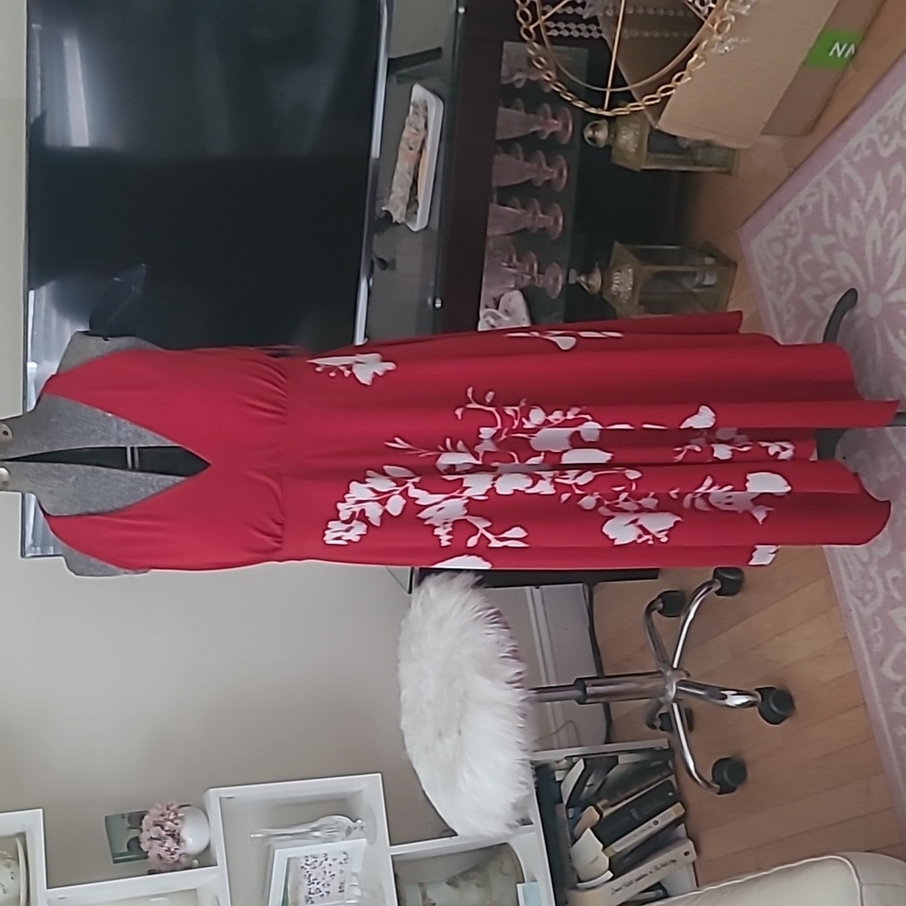 INC red dress